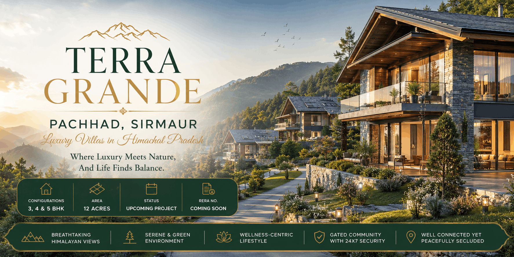 Terra Grande Pachhad Sirmaur - Luxury Villas in Himachal
